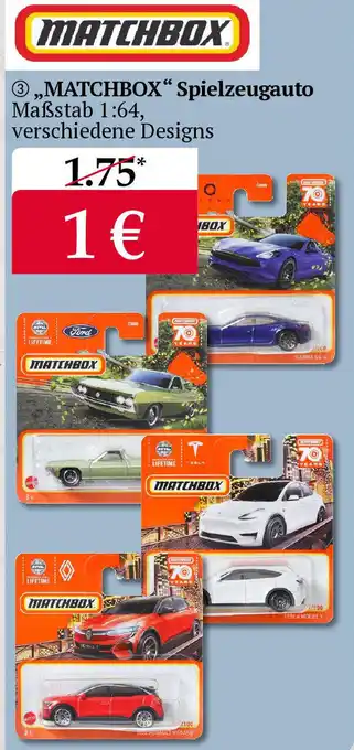 Woolworth ,,MATCHBOX" Spielzeugauto Angebot