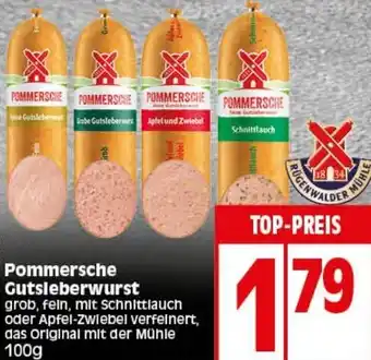 Elli Markt Rügenwalder Mühle Pommersche Gutsleberwurst 100 g Angebot