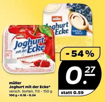 NETTO Müller Joghurt mit der Ecke 113/150 g Angebot