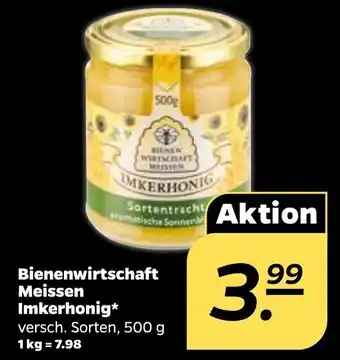 NETTO Bienenwirtschaft Meissen Imkerhonig 500g Angebot