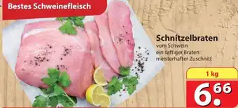 Famila Nord Ost Schnitzelbraten 1 kg Angebot