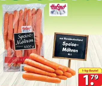 Famila Nord Ost Hofgut Speise-Möhren 1-kg-Beutel Angebot