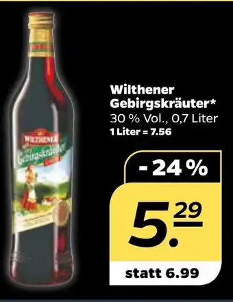 NETTO Wilthener Gebirgskräuter 0,7L Angebot