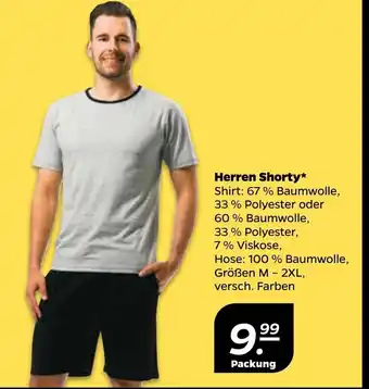 NETTO Herren Shorty Angebot