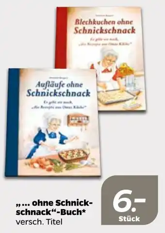 NETTO Ohne Schnick-schnack Buch Angebot