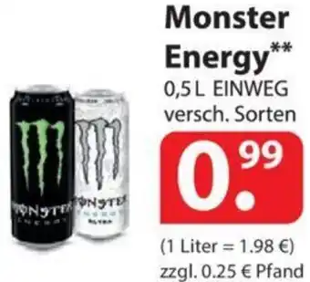 Famila Nord Ost Monster Energy 0,5 L EINWEG Angebot