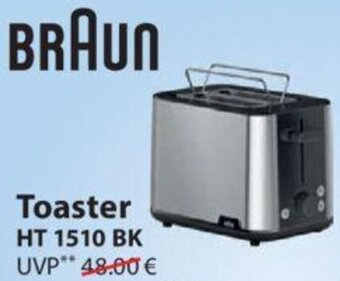 Famila Nord Ost BRAUN Toaster HT 1510 BK Angebot