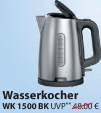 Famila Nord Ost BRAUN Wasserkocher WK 1500 BK Angebot