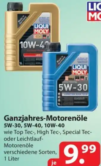 Famila Nord Ost LIQUI MOLY Ganzjahres-Motorenöle 5W-30, 5W-40, 10W-40 Angebot