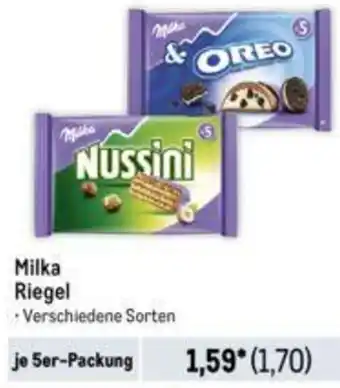 METRO Milka Riegel 5er-Packung Angebot