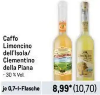 METRO Caffo Limoncino dell'Isola/ Clementino della Piana 0,7 L Flasche Angebot