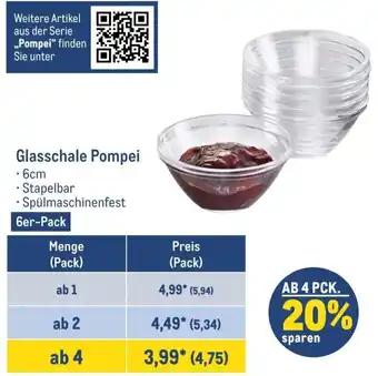 METRO Glasschale Pompei Angebot