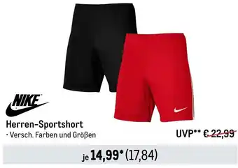 METRO NIKE Herren-Sportshort Angebot