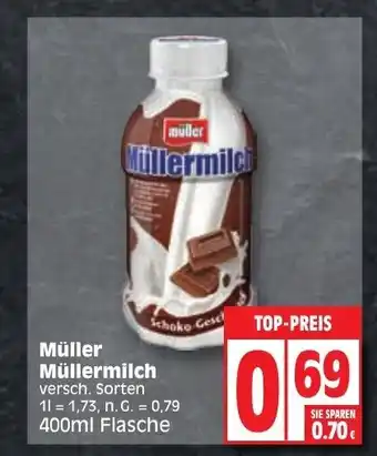 Edeka muller Müllermilch 400ml Angebot