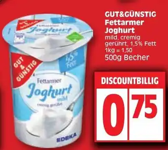 Edeka Fettarmer Joghurt 500g Angebot