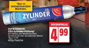 Edeka CO2-Zylinder-Füllung* 425g Angebot