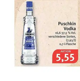 Feneberg Puschkin Vodka Angebot