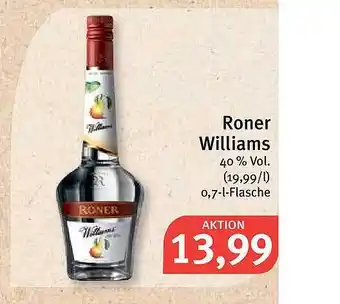 Feneberg Roner Williams Angebot