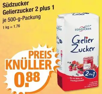 V Markt Südzucker Gelierzucker 2 plus 1, 500-g-Packung Angebot