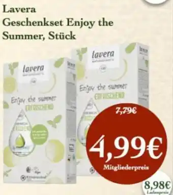 LPG Biomarkt Lavera Geschenkset Enjoy the Summer, Stück Angebot