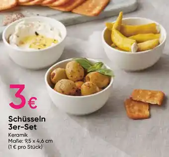 PEPCO Schüsseln 3er-Set Angebot