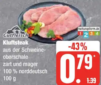 Edeka Gutfleisch Kluftsteak 100 g Angebot