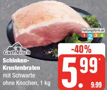 Edeka Gutfleisch Schinken-Krustenbraten 1 kg Angebot