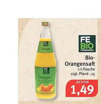 Feneberg Bio Orangensaft Angebot