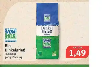 Feneberg Bio DinkelgrieB Angebot