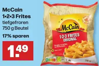 Handelshof McCain 1-2-3 Frites 750 g Beutel Angebot