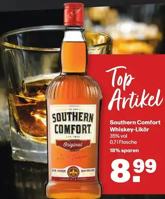 Handelshof Southern Comfort Whiskey-Likör 0,7 L Flasche Angebot