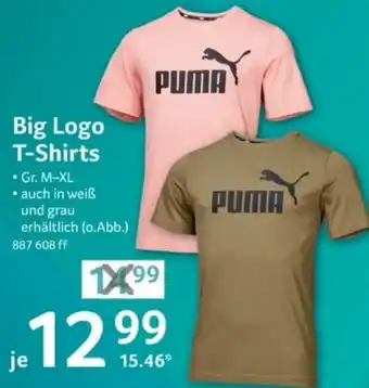 Selgros PUMA Big Logo T-Shirts Angebot