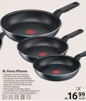 Selgros Tefal XL Force Pfanne Angebot