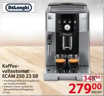 Selgros DeLonghi Kaffeevollautomat ECAM 250.23.SB Angebot