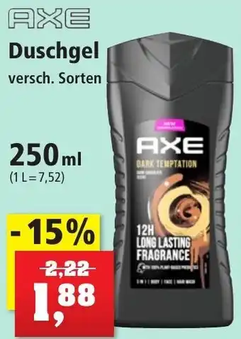 Thomas Philipps AXE Duschgel 250 ml Angebot