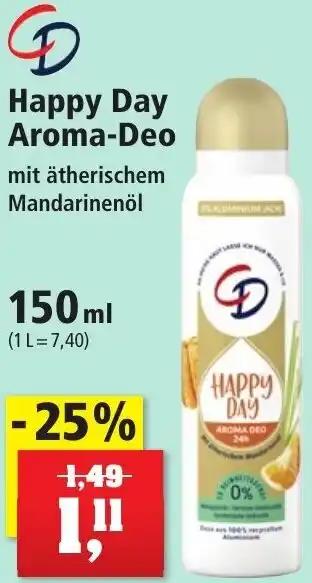 Thomas Philipps CD Happy Day Aroma-Deo 150 ml Angebot