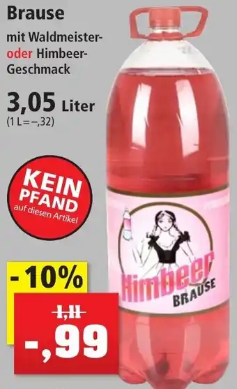 Thomas Philipps Brause mit Waldmeister-oder Himbeer-Geschmack 3,05 Liter Angebot