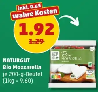 PENNY NATURGUT Bio Mozzarella 200-g-Beutel Angebot