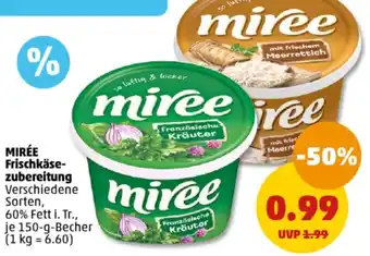 PENNY MIRÉE Frischkäsezubereitung 150-g-Becher Angebot