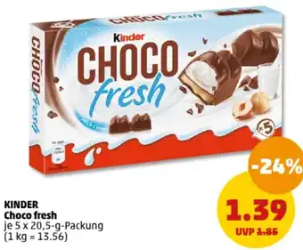 PENNY KINDER Choco fresh 5 x 20,5-g-Packung Angebot