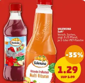 PENNY VALENSINA Saft 1-Liter-PET-Flasche Angebot