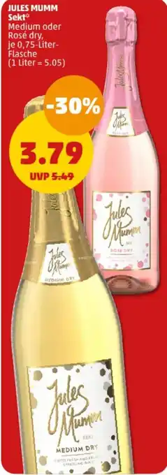 PENNY JULES MUMM Sekt 0,75-Liter-Flasche Angebot