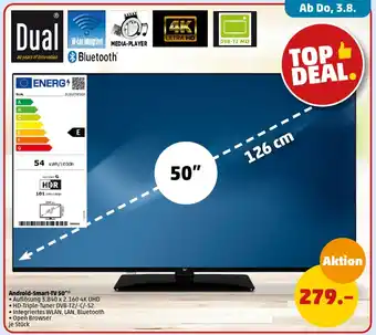 PENNY Android-Smart-TV 50" Angebot