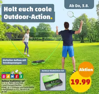 PENNY Outdoor-Badminton-Set Angebot