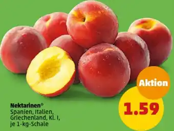 PENNY Nektarinen 1-kg-Schale Angebot