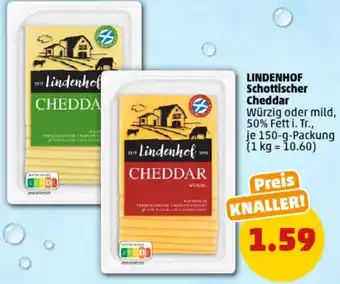 PENNY LINDENHOF Schottischer Cheddar 150-g-Packung Angebot