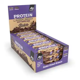 Decathlon All stars protein cookie crunch bar brownie 18 x 50g Angebot