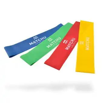 Decathlon Widerstandsbänder-set / fitnessbänder / resistance bands - 2-7 kg set - latex Angebot