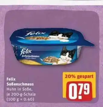 REWE Felix Soßenschmaus Angebot