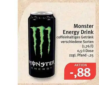 Feneberg Monster Energy Drink Angebot